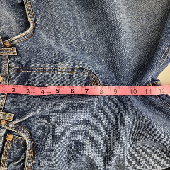 Lovers + Friends Reece Vera Cruz Distressed Button Fly Slim Straight Ankle Jeans - Picture 15 of 16